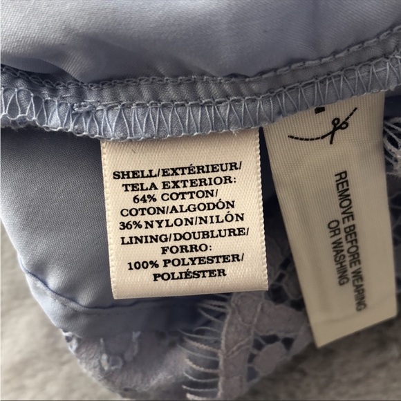 Ann Taylor Lavender Lace Shift Dress - size 8 - Picture 4 of 4